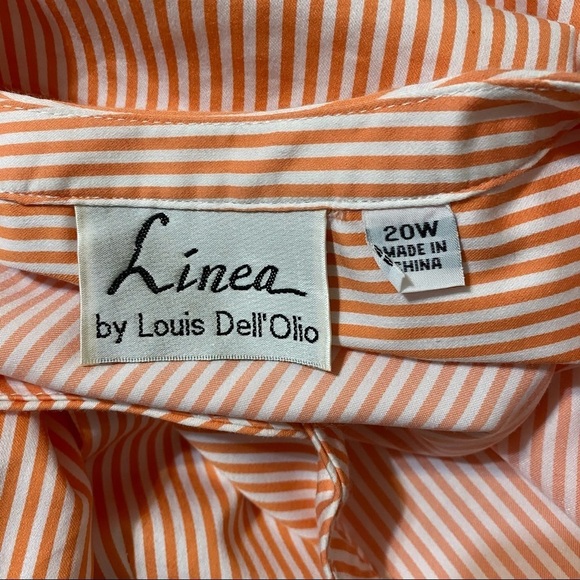 Linea by Louis Dell Olio 20W Striped Top - Picture 5 of 7